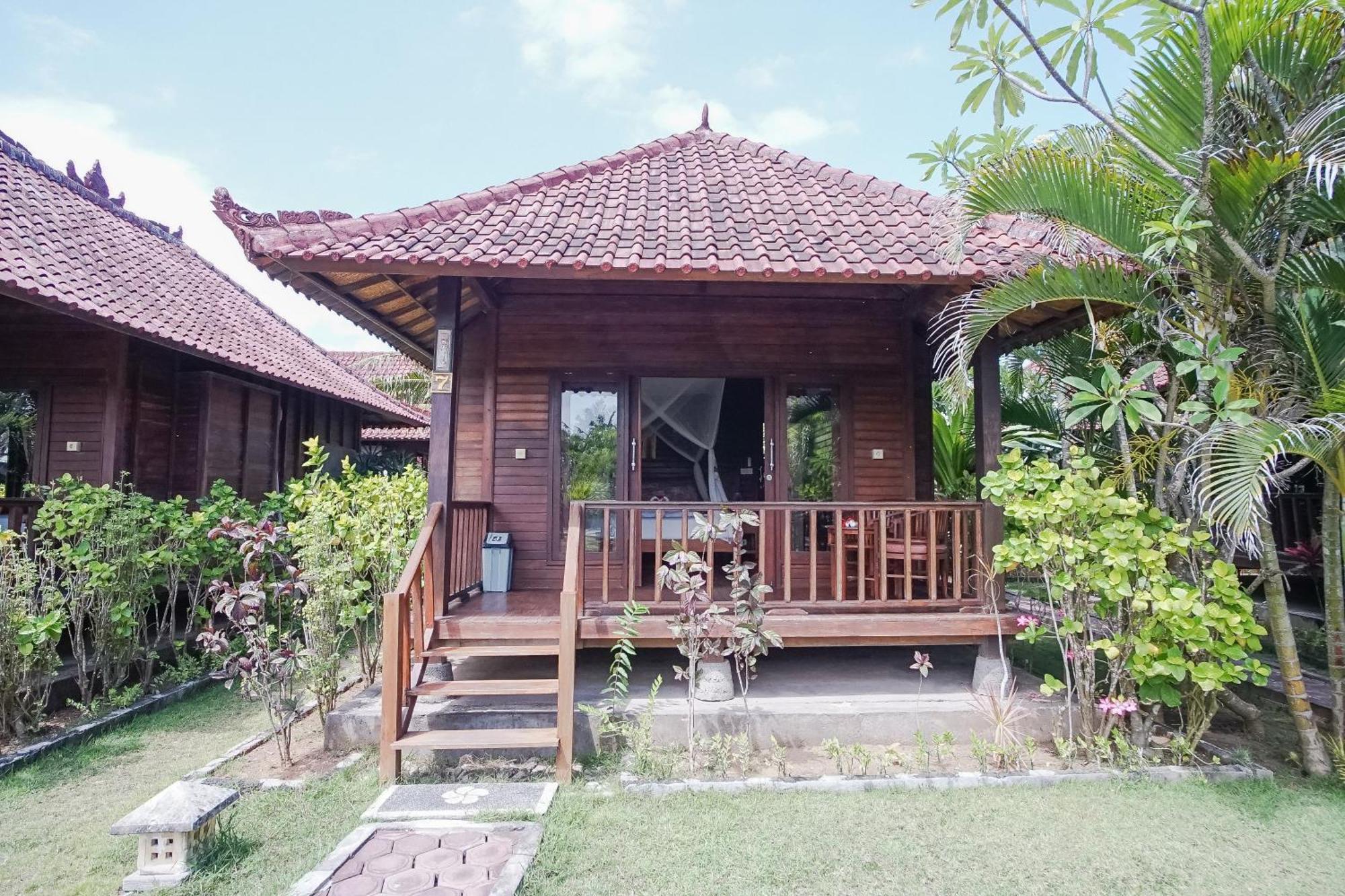 Abian Huts Dream Beach Lembongan Bagian luar foto