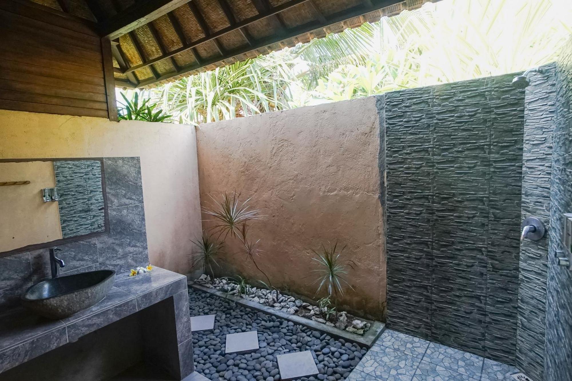 Abian Huts Dream Beach Lembongan Bagian luar foto