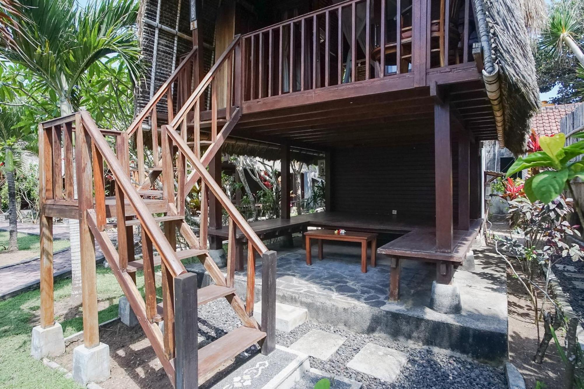 Abian Huts Dream Beach Lembongan Bagian luar foto