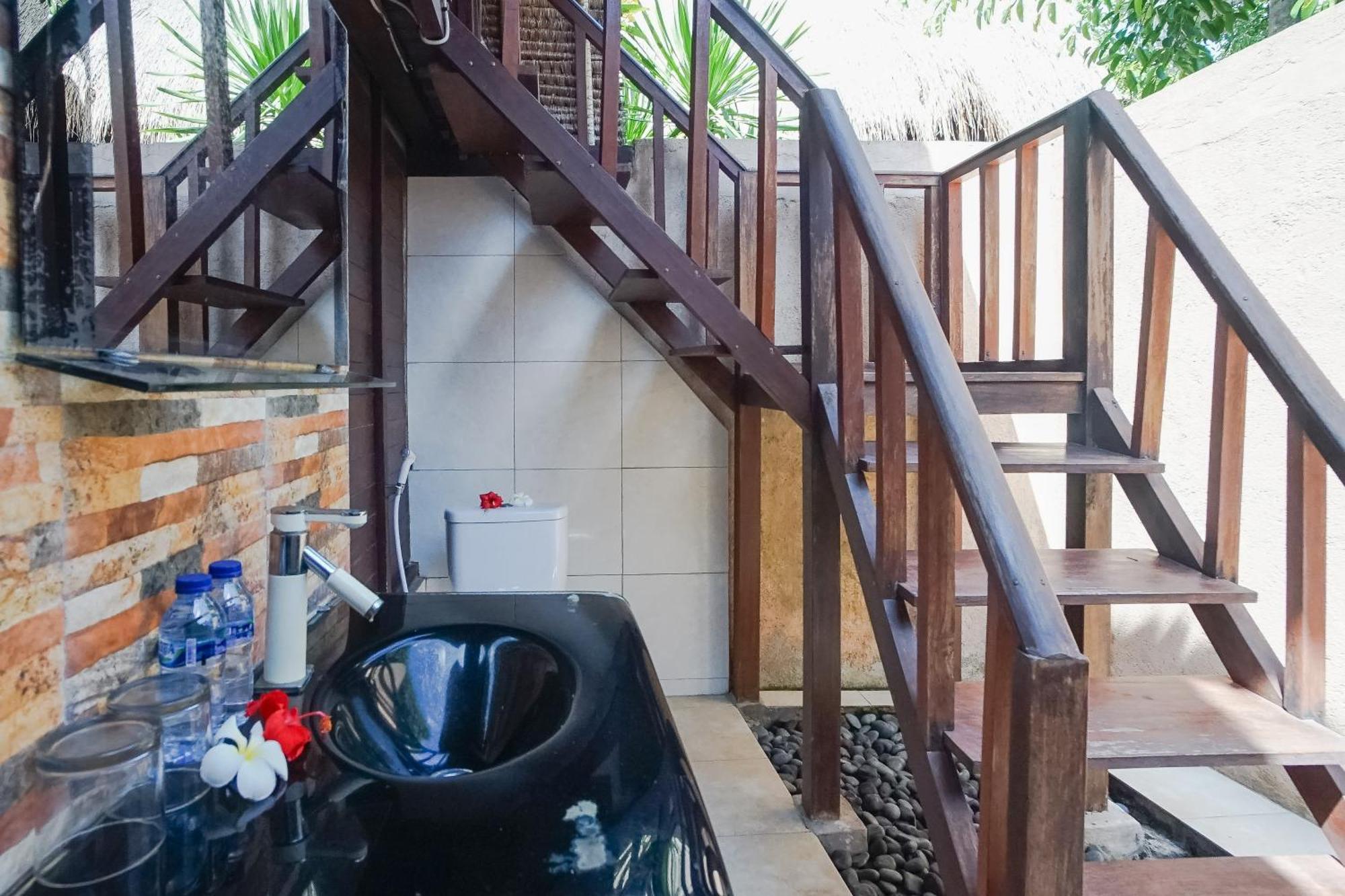 Abian Huts Dream Beach Lembongan Bagian luar foto