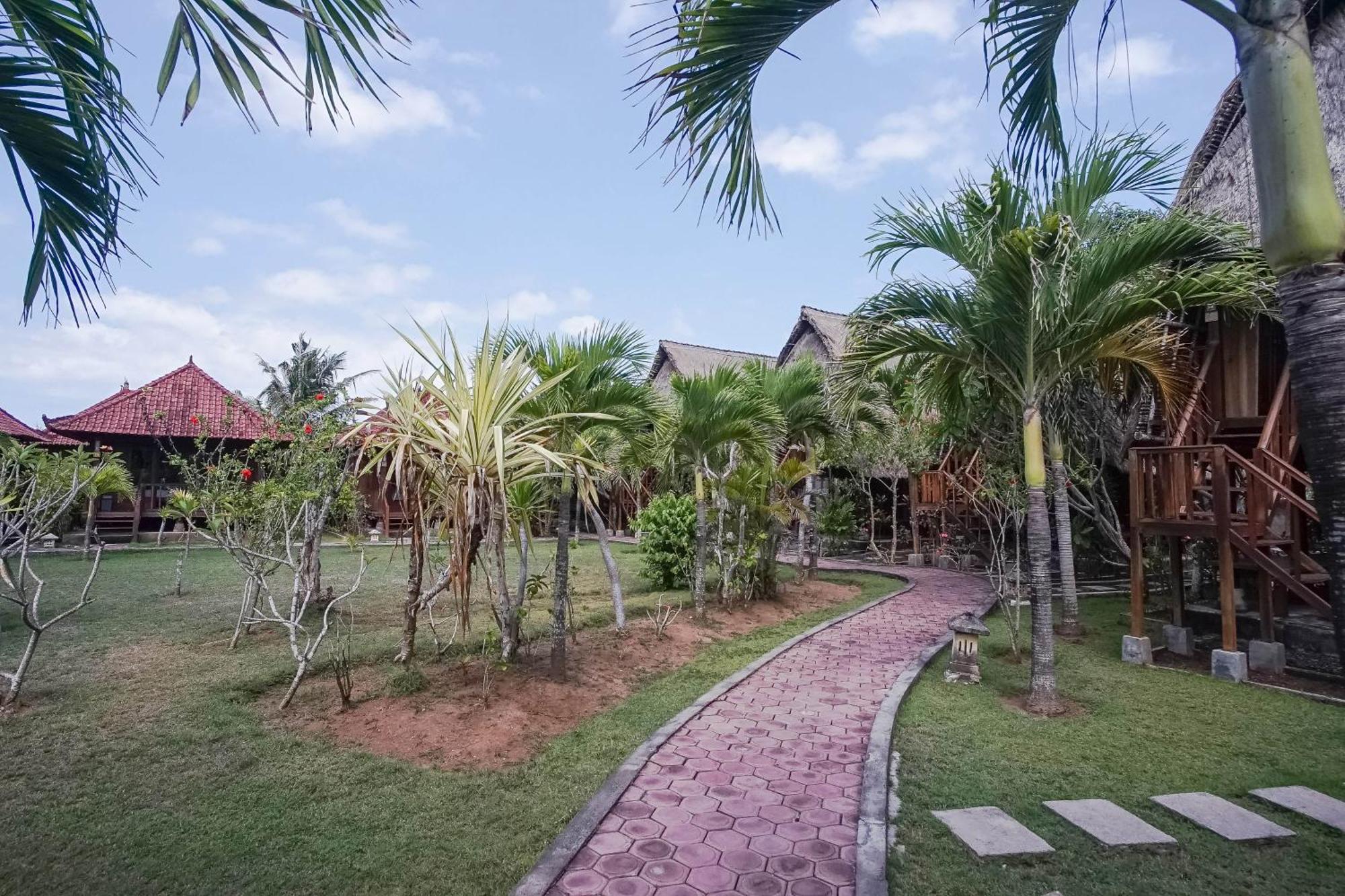 Abian Huts Dream Beach Lembongan Bagian luar foto