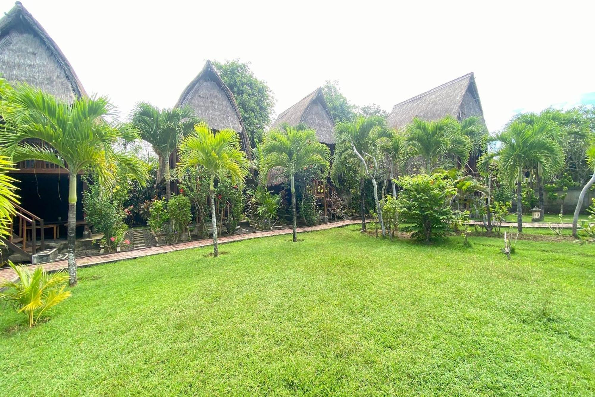 Abian Huts Dream Beach Lembongan Bagian luar foto