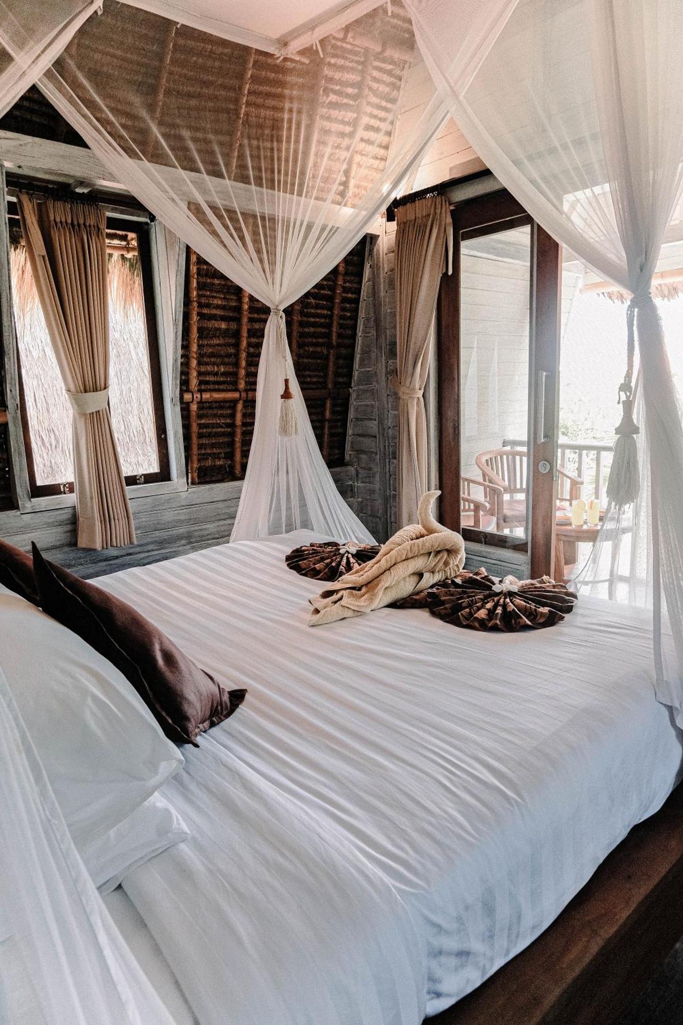 Abian Huts Dream Beach Lembongan Bagian luar foto