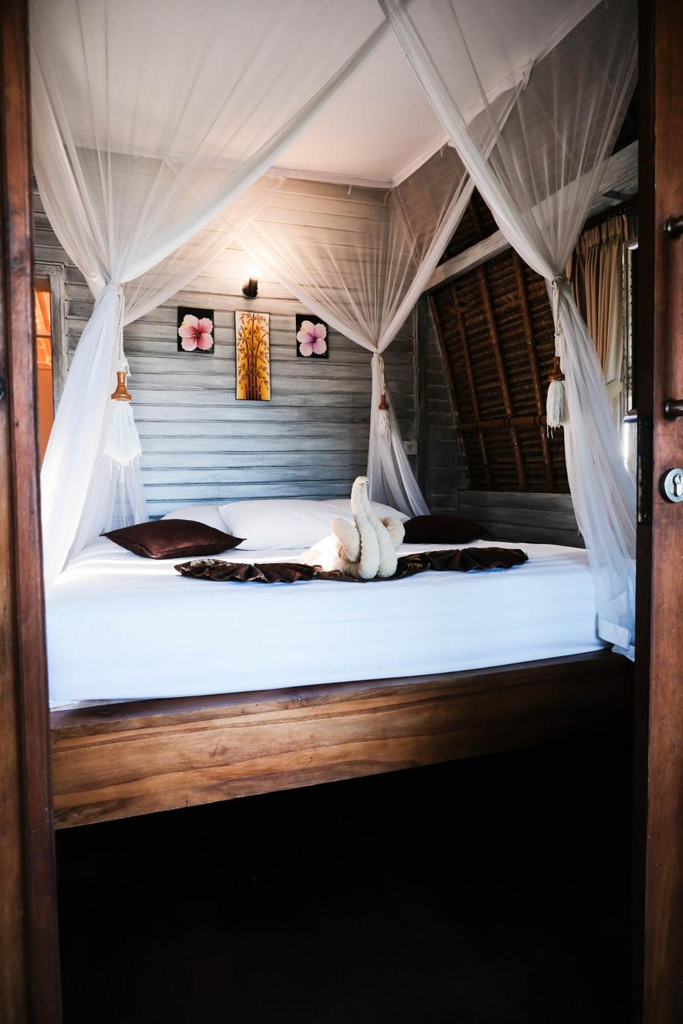 Abian Huts Dream Beach Lembongan Bagian luar foto