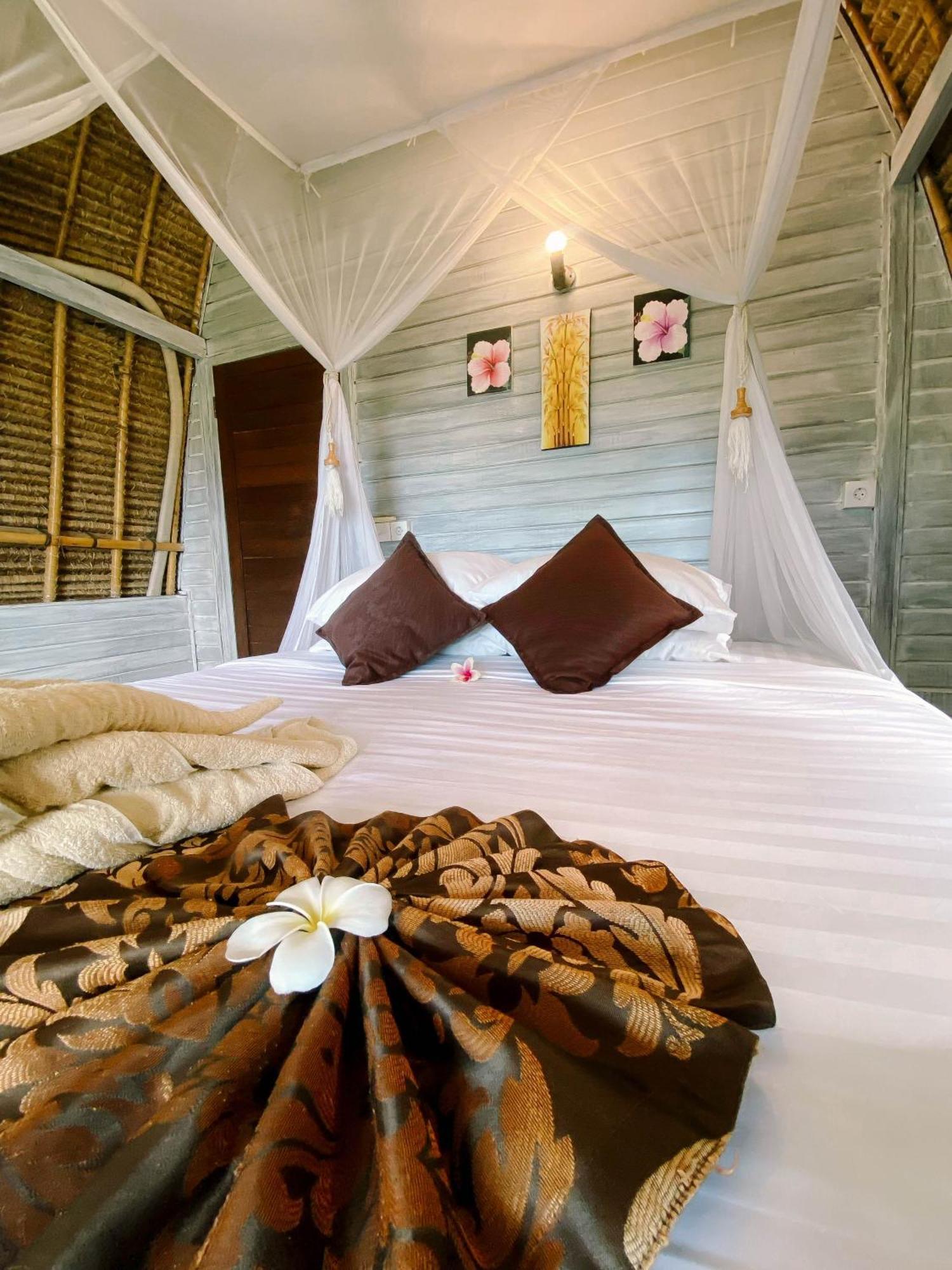 Abian Huts Dream Beach Lembongan Bagian luar foto