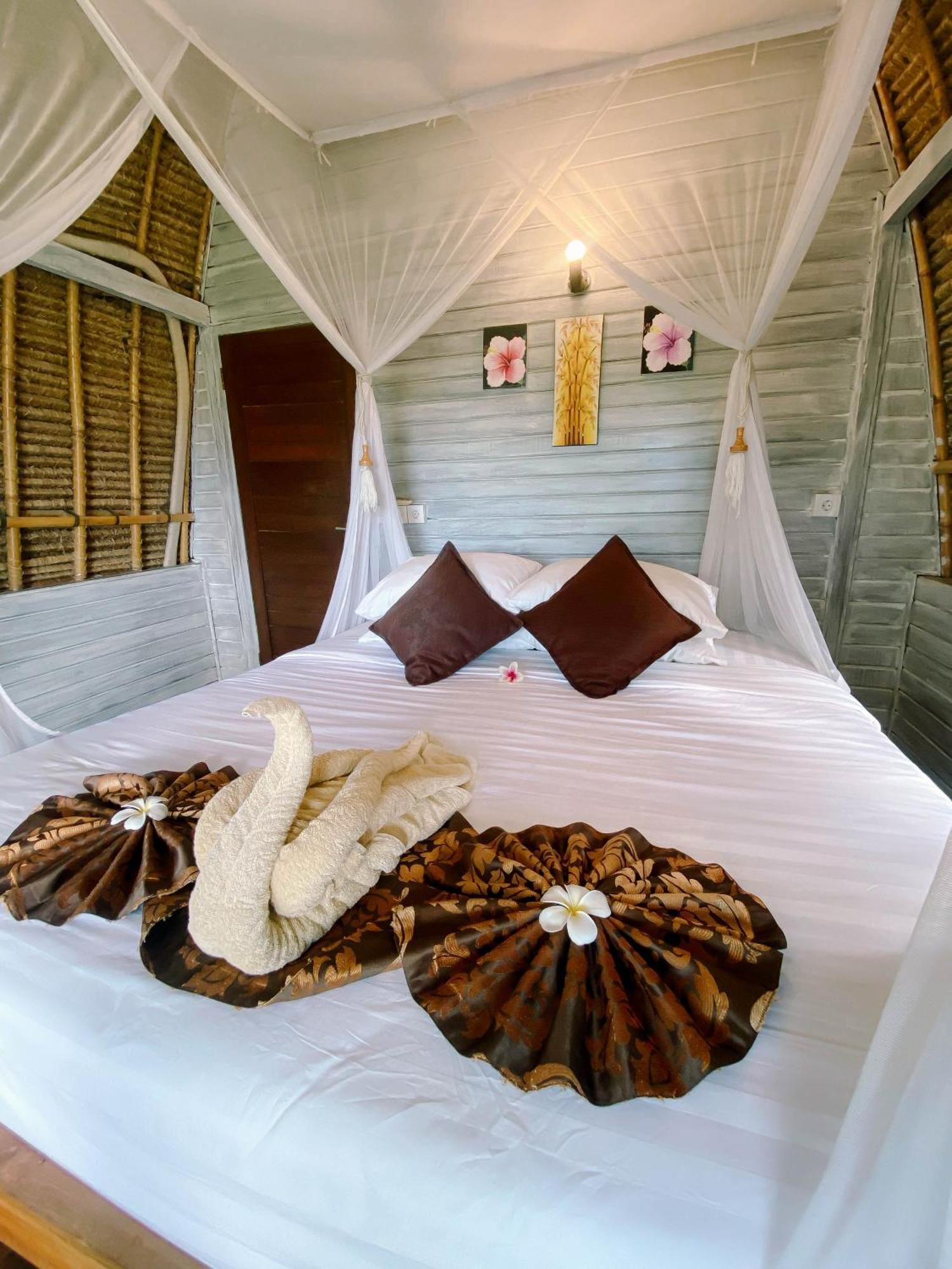 Abian Huts Dream Beach Lembongan Bagian luar foto