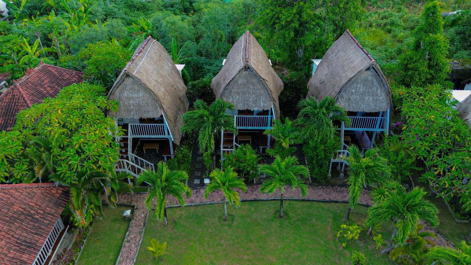 Abian Huts Dream Beach Lembongan Bagian luar foto