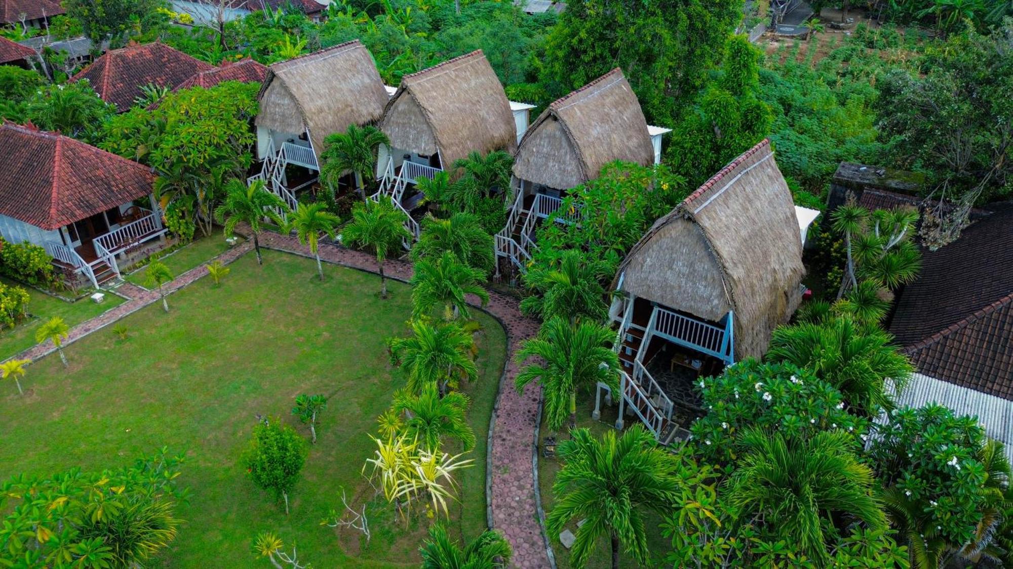 Abian Huts Dream Beach Lembongan Bagian luar foto